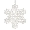 2023 Sterling Silver Snowflake Ornament