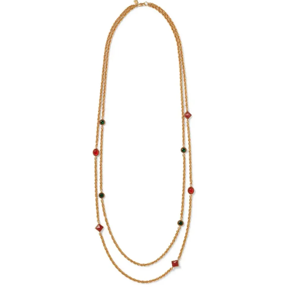 Algerian Cluster Double-Strand Necklace
