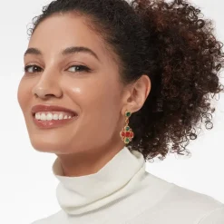 Algerian Cluster Drop Earrings