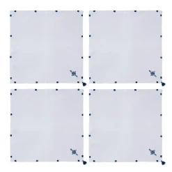 Alnour Moroccan Motif Embroidered Napkin Set