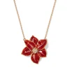 Amaryllis Pendant Necklace