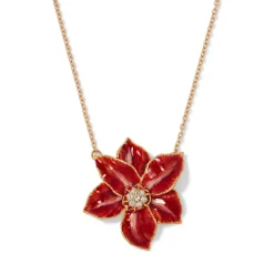 Amaryllis Pendant Necklace