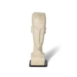 Amedeo Modigliani: Medium Stone Tete Sculpture