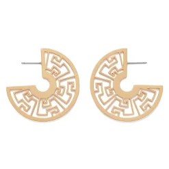 Ancient Fretwork Earrings