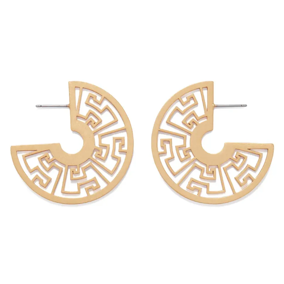 Ancient Fretwork Earrings