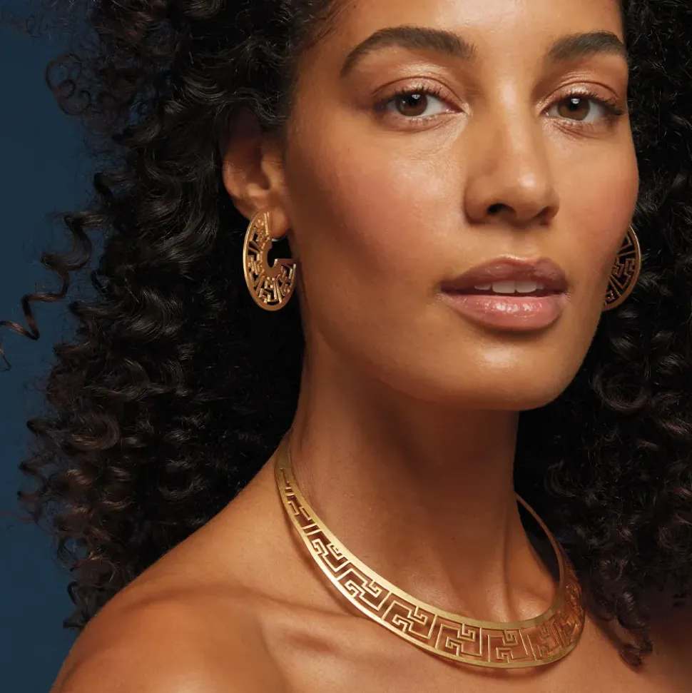 Ancient Fretwork Earrings