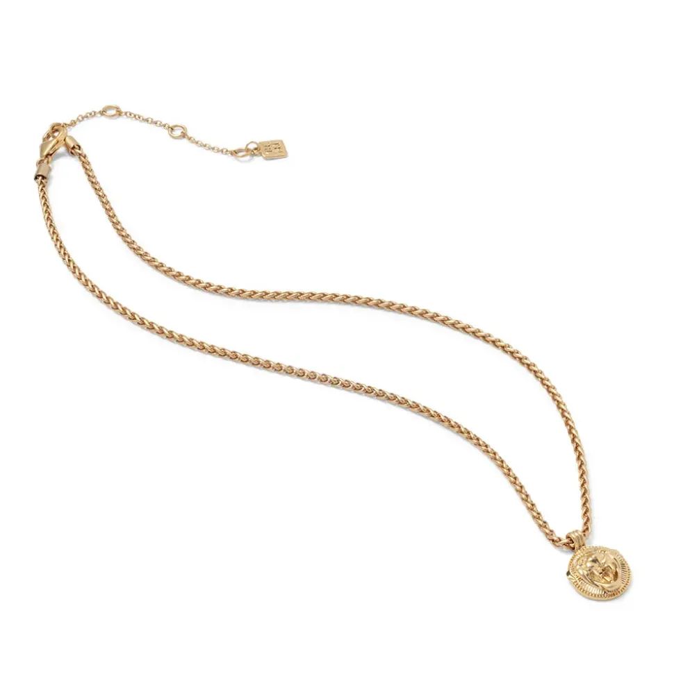 Ancient Lion Pendant Necklace