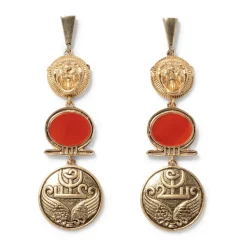 Ancient Talismans Drop Earrings