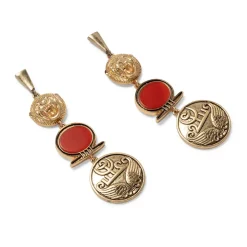 Ancient Talismans Drop Earrings