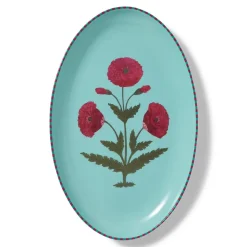 Blooming Poppies Single Motif Serving Dish