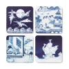 Blue & White Coasters