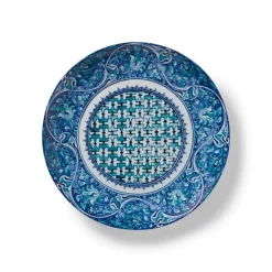 Blue & White Salad Plate Set