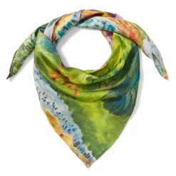 Bonnard Garden Square Silk Scarf