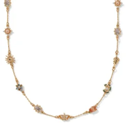 British Tree Of Life 11-Charm Necklace