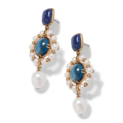 Byzantine Openwork Statement Earrings