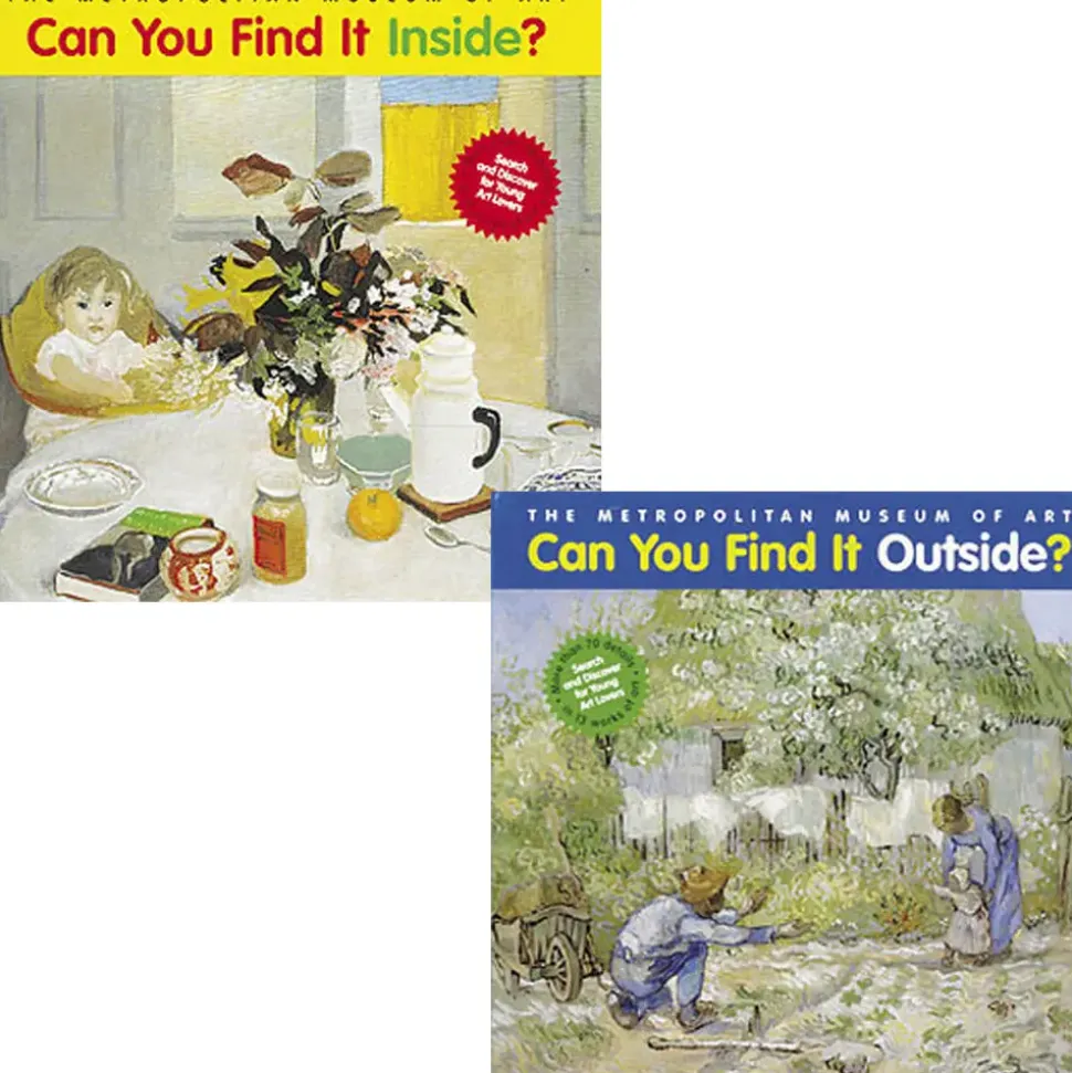 Can You Find It Inside? And Can You Find It Outside? Book Set