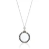 Celestial Octagonal Magnifier Pendant Necklace
