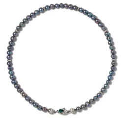 Chelsea Peacock Pearl Necklace