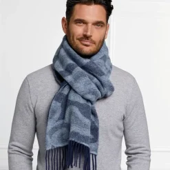 Chinese Cloud Reversible Unisex Wool Scarf