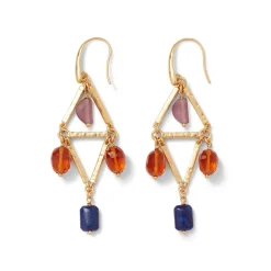 Cypriot Gems Chandelier Earrings