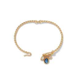 Cypriot Twist Charm Bracelet