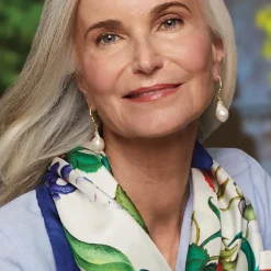 Cypriot Twist Pearl Drop Earrings