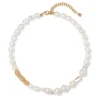 Cypriot Twist Pearl Necklace