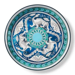De Morgan Stylized Dragons Lacquer Tray