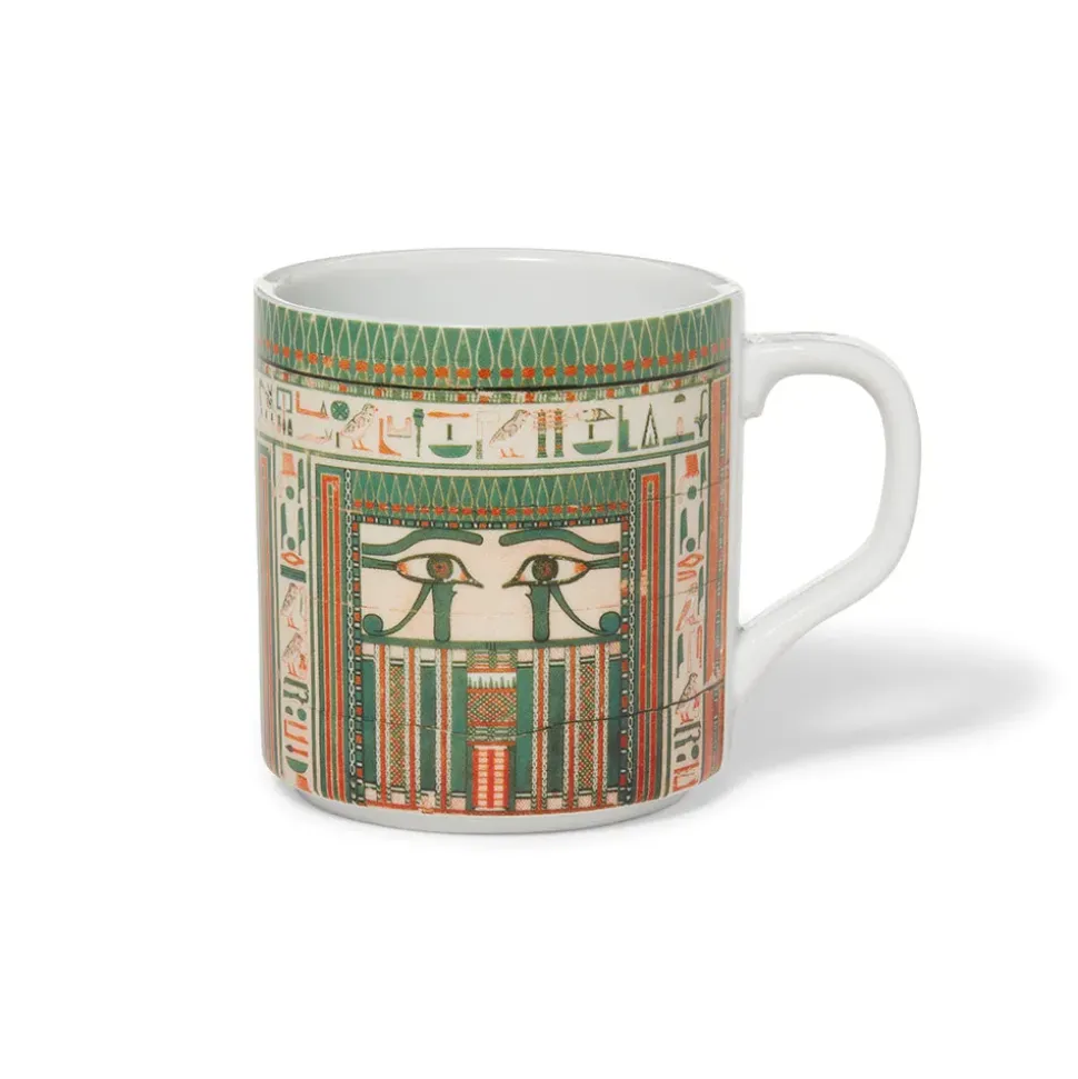 Egyptian Coffin Mug And Tea Towel Set