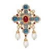 Ellen Jeweled Brooch