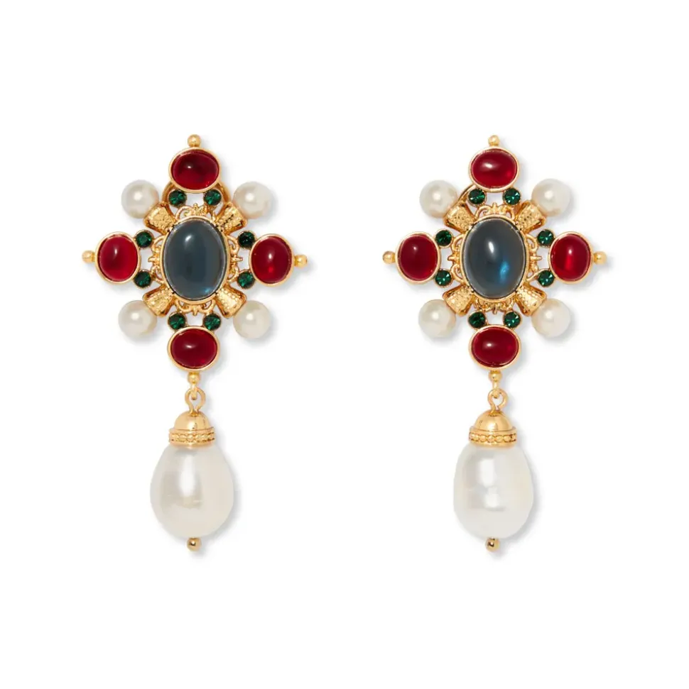 Ellen Jeweled Earrings