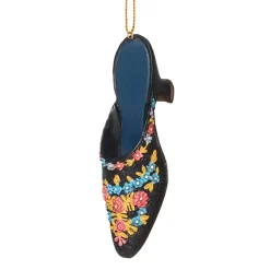 Embroidered Mule Shoe Ornament