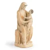 Enthroned Virgin And Child Sculpture