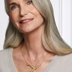 Erte Celestial Pendant Necklace