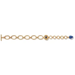 Etruscan Lapis T-Bar Bracelet