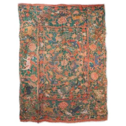 Flora And Fauna Oversize Cashmere-Blend Shawl