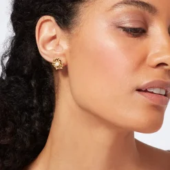 French Amor Stud Earrings