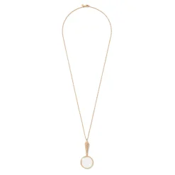 Gilded Age Magnifier Pendant Necklace