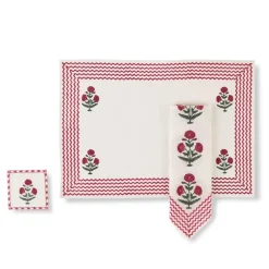 Good Earth Blooming Poppies Placemat Set