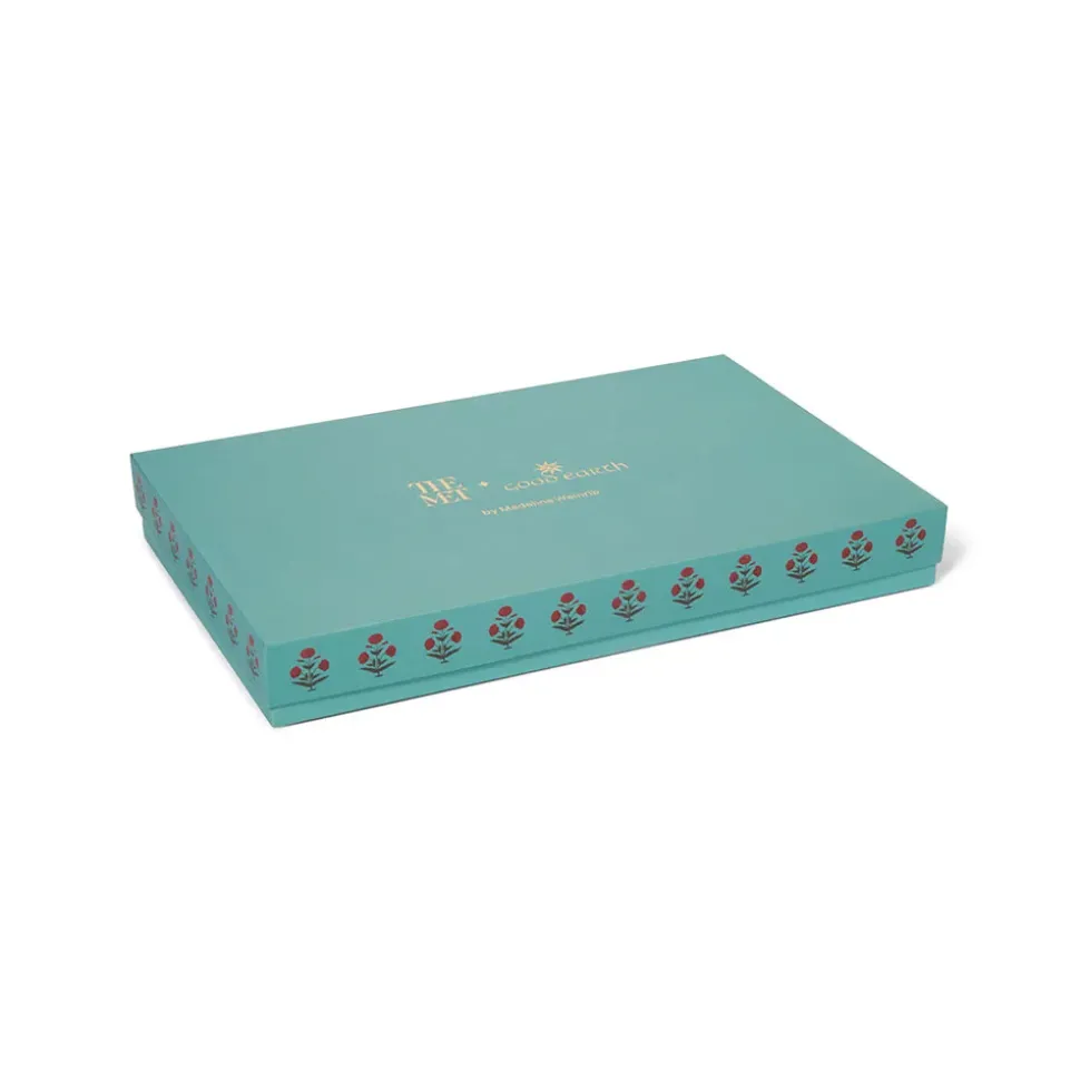 Good Earth Blooming Poppies Serving Dish