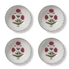 Good Earth Blooming Poppies Small Bowl Set