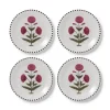 Good Earth Blooming Poppies Salad Plate Set