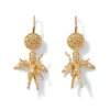 Greek Eros Drop Earrings
