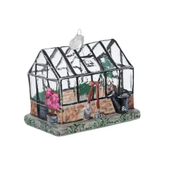 Greenhouse Glass Ornament