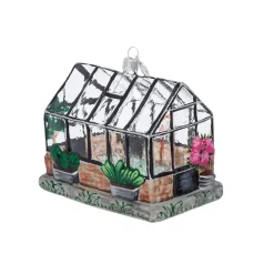 Greenhouse Glass Ornament