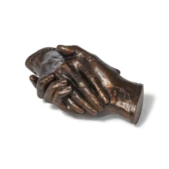 Harriet Goodhue Hosmer: Poets' Hands Sculpture