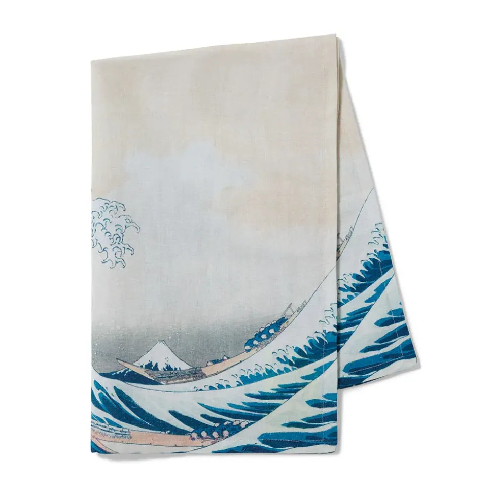 Hokusai Great Wave Tea Towel