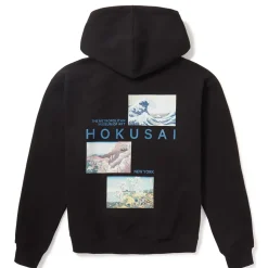 Hokusai Views Of Mount Fuji Hoodie