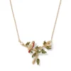 Holiday Birds Necklace