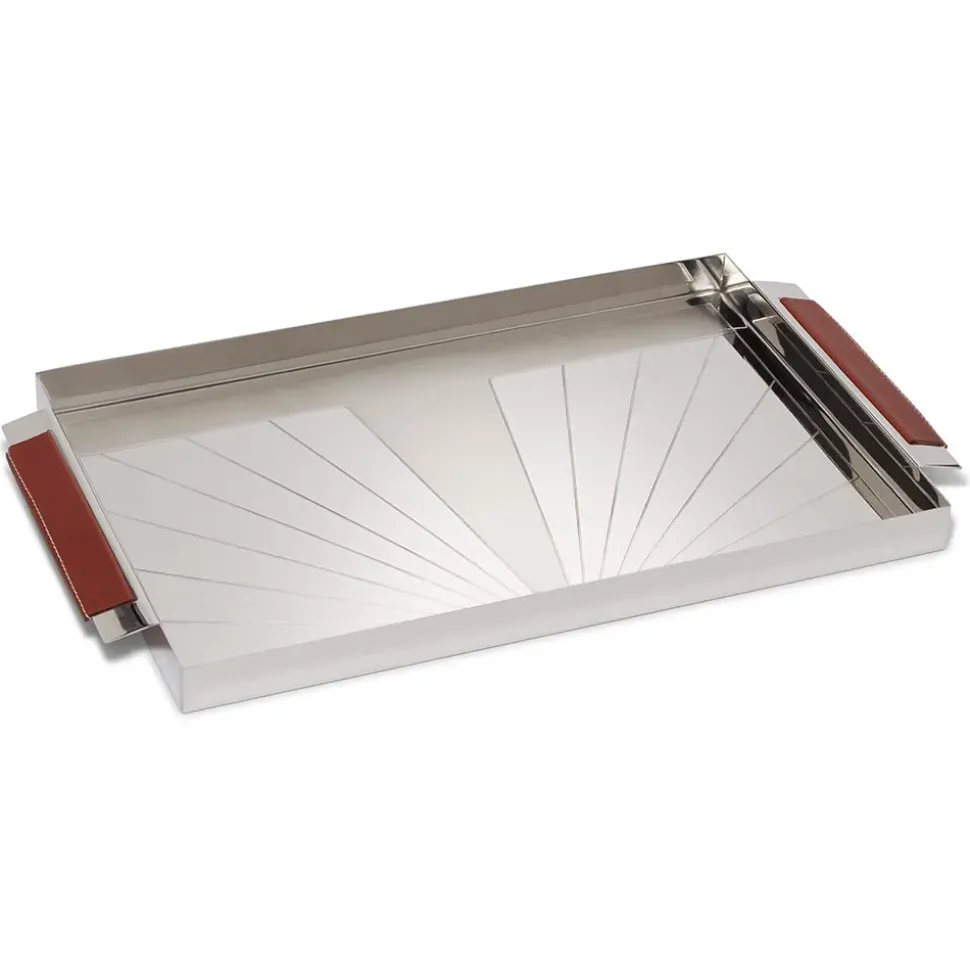 Italian Armor Etched Stainless Steel Tray